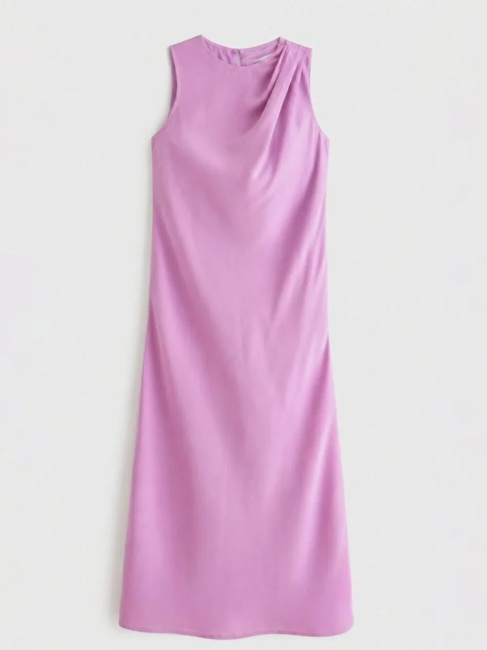 purple abercrombie dress Abercrombie and Fitch Giselle Pleated Cutout Maxi